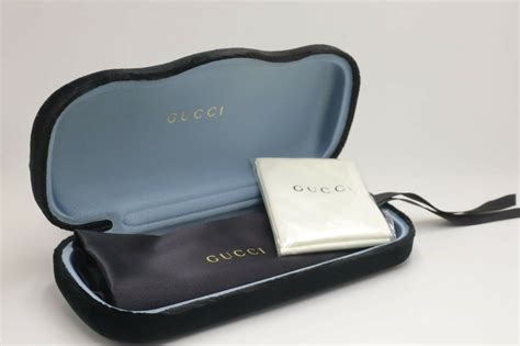 gucci sunglasses case velvet|authentic Gucci sunglasses case.